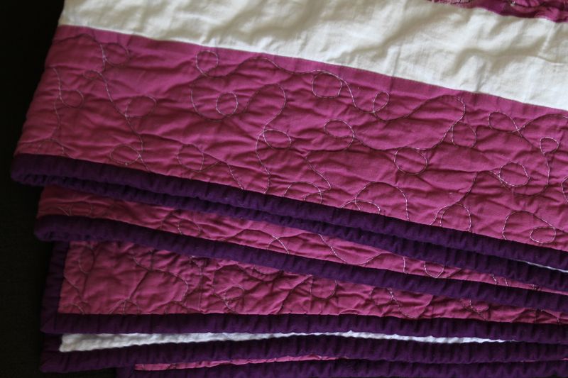 Wee Wander Quilt border binding