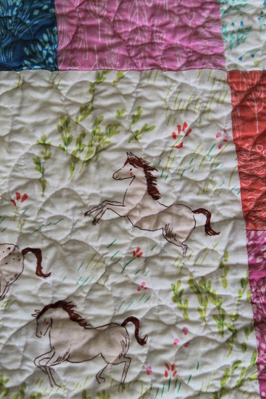 Wee Wander Quilt quilting #3