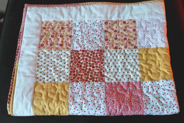 Baby Quilt fertig #2
