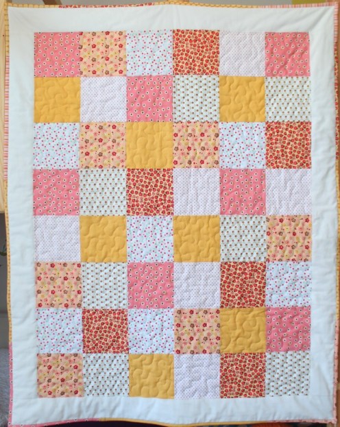 Baby Quilt fertig k
