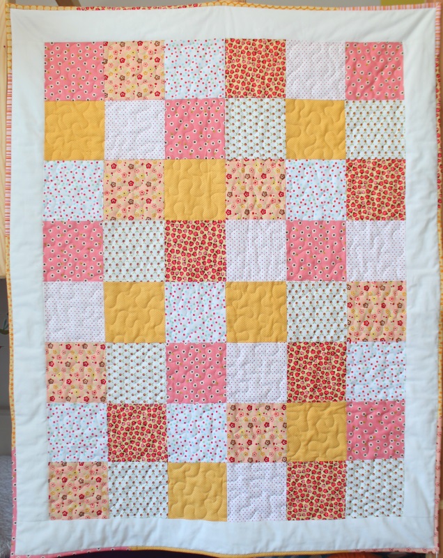 Baby Quilt fertig k