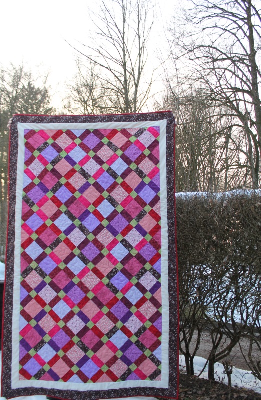 disappearing 9 patch quilt #2