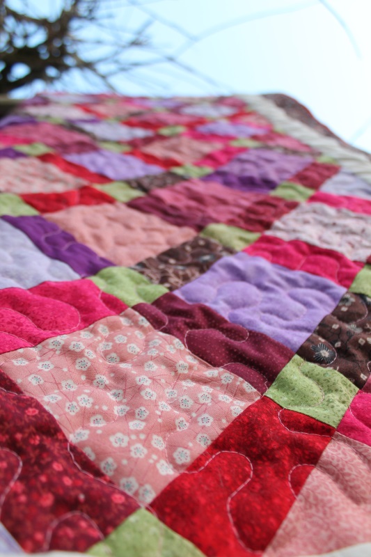 disappearing 9 patch quilt #4