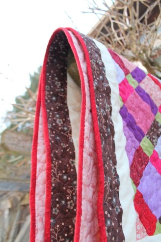 disappearing 9 patch quilt #6