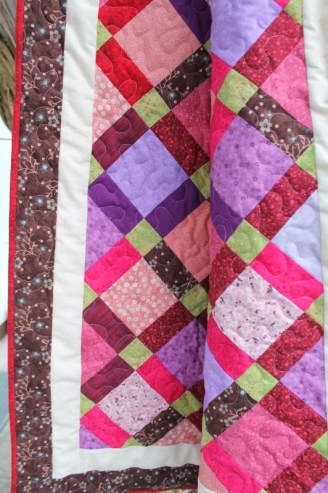 disappearing 9 patch quilt #9