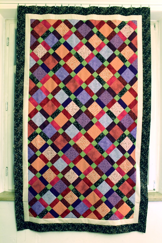 disappearing nine quilt fertig #1