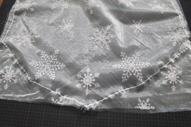 Elsa cape schleier DIY #2