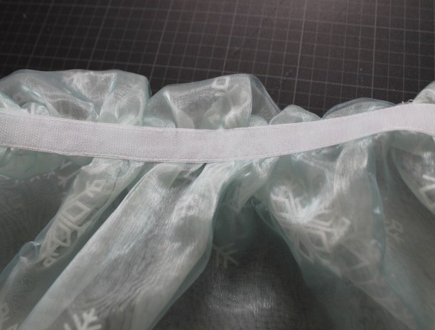 Elsa cape schleier DIY #6