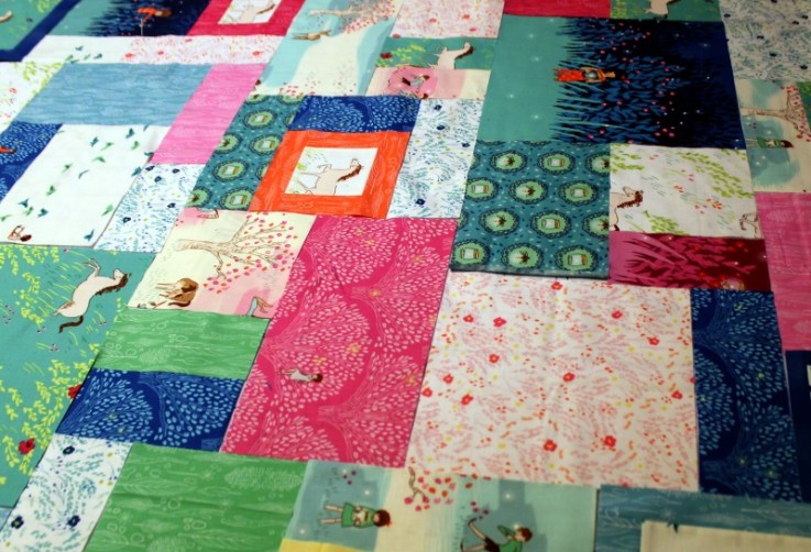 Wee Wander Quilt Layout