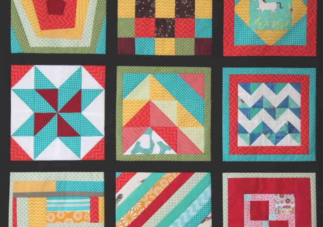 12 Blöcke Quilt-Top#3